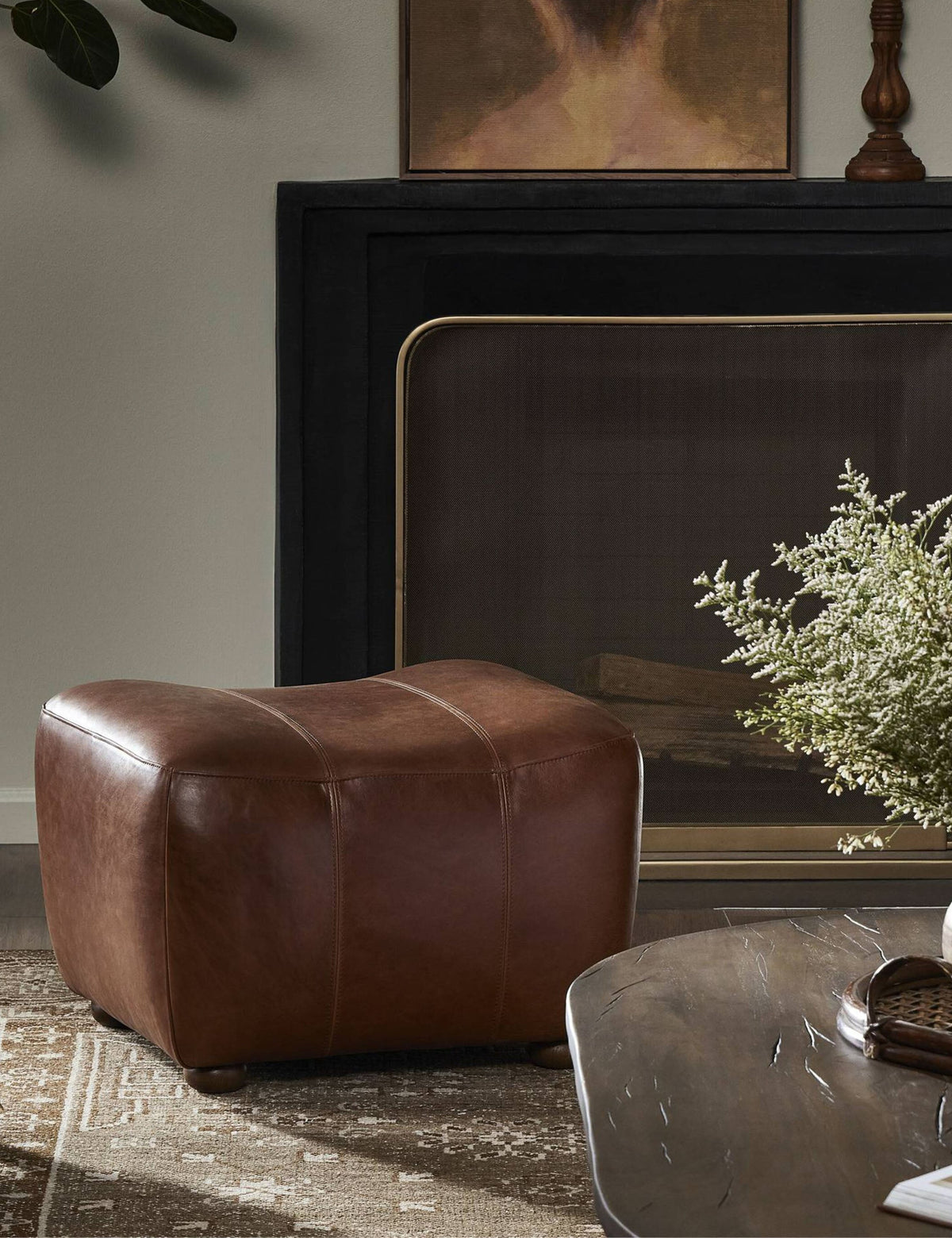 Kylo Ottoman by Amber Lewis x Four Hands