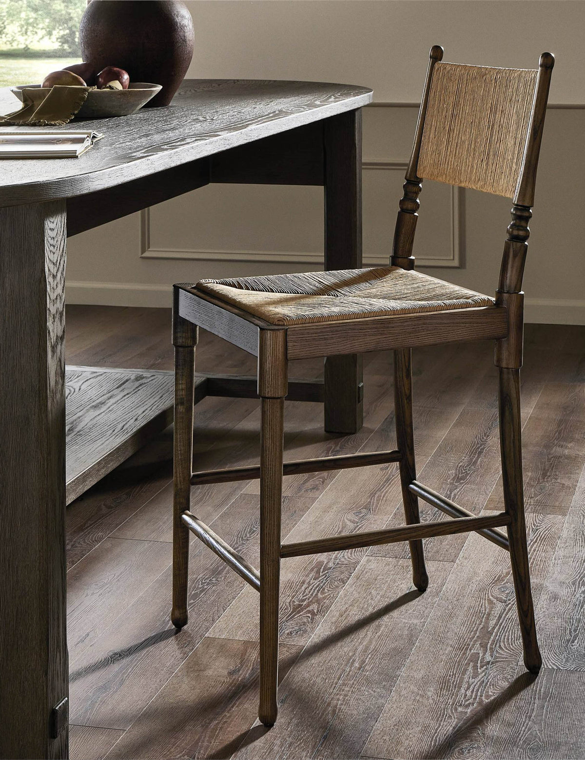Fayth Bar and Counter Stool by Amber Lewis x Four Hands