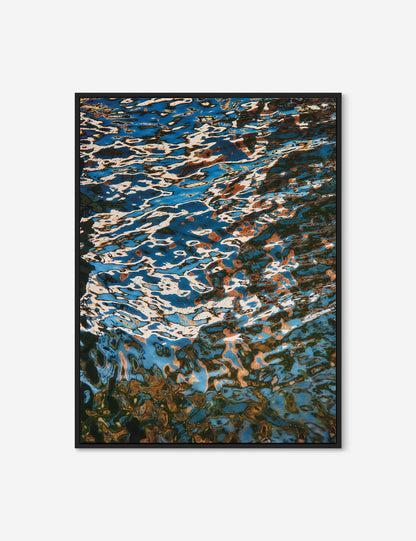 Reflecting Blue Photography Print by Geoffrey Baris