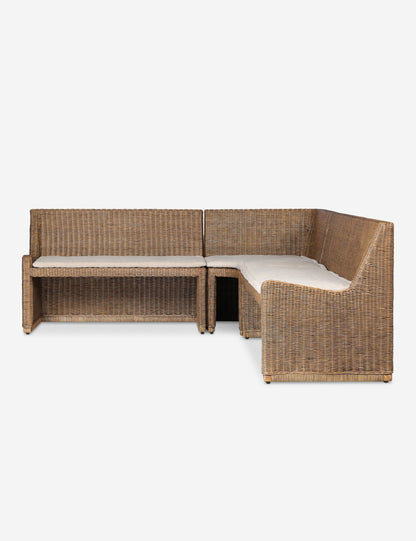 Senna L-Shape Dining Banquette by Amber Lewis x Four Hands