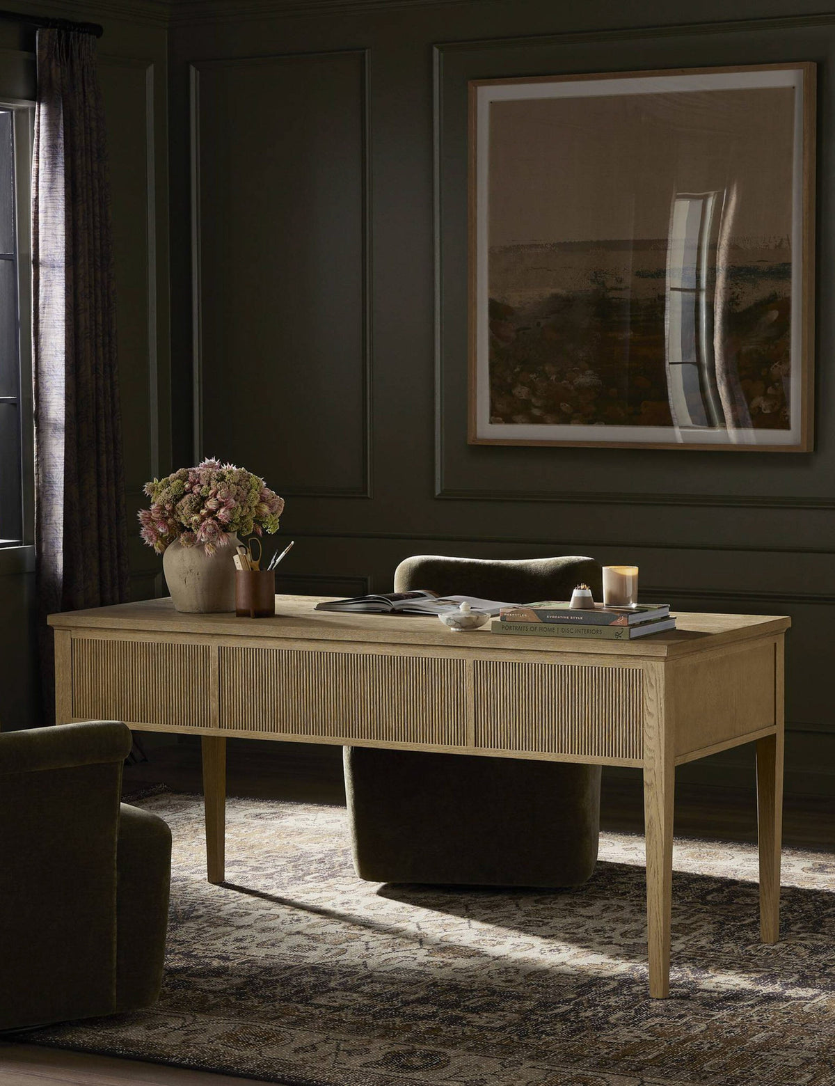 Bush Desk by Amber Lewis x Four Hands