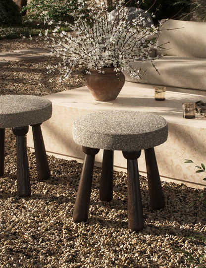 Halen Indoor / Outdoor Stool by Amber Lewis x Four Hands