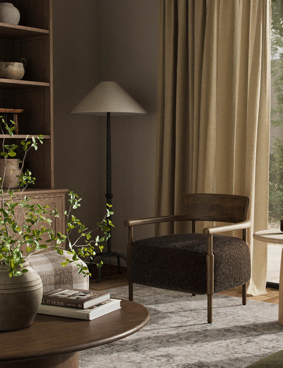 Bennett Accent Chair by Amber Lewis x Four Hands