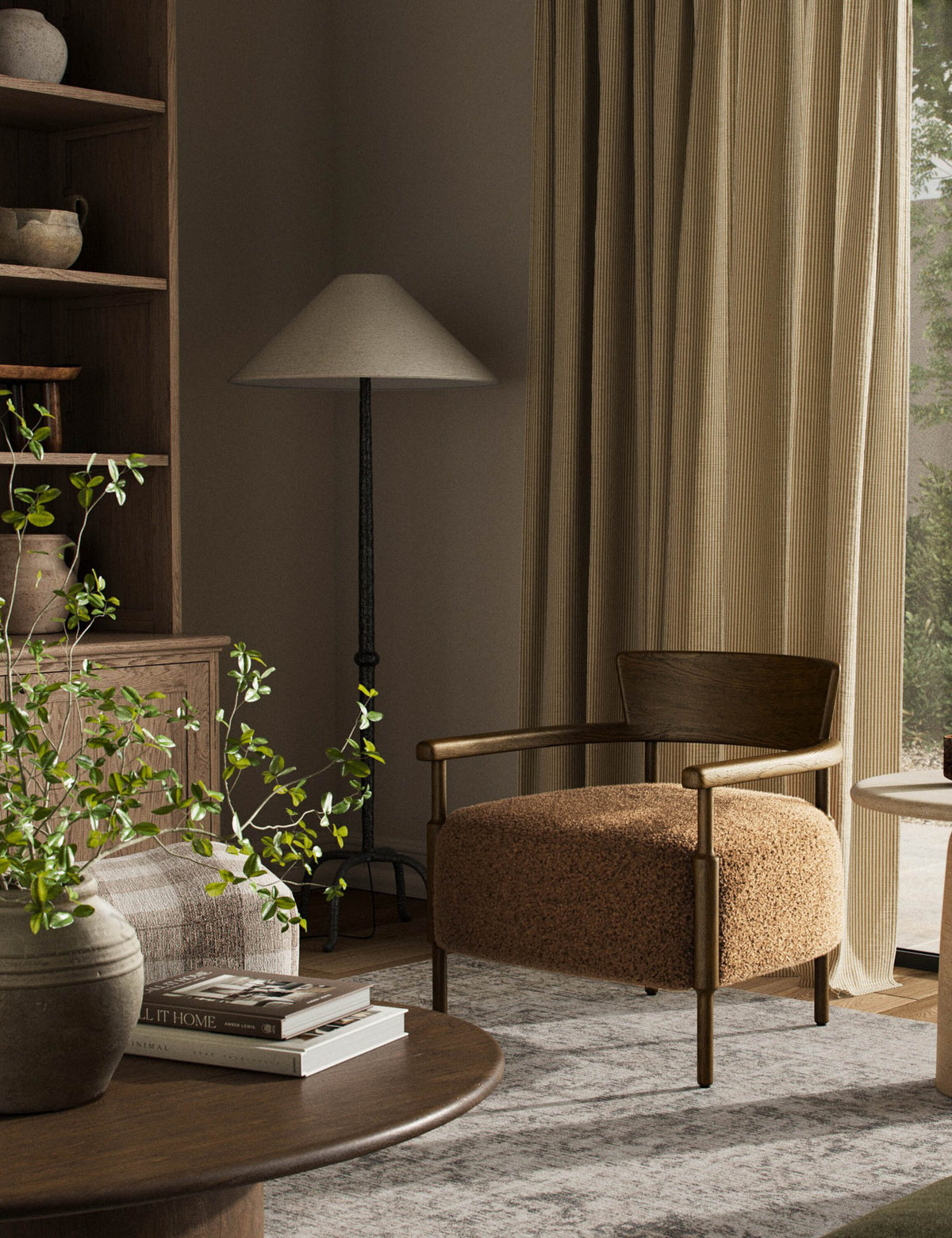 Bennett Accent Chair by Amber Lewis x Four Hands