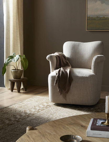 Camellia Swivel Chair by Amber Lewis x Four Hands