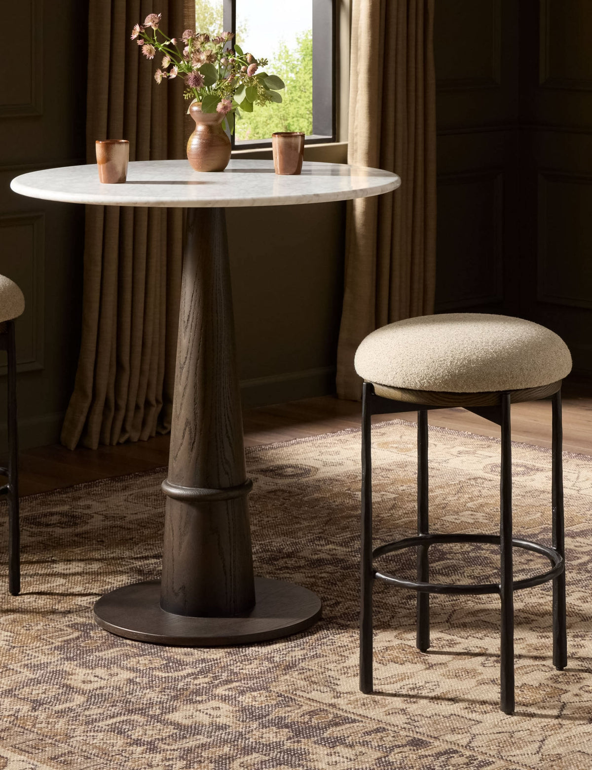 Matthams Bar and Counter Swivel Stool