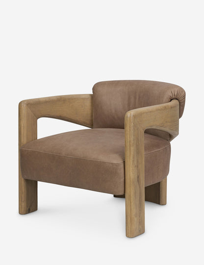 Bazin Leather Accent Chair