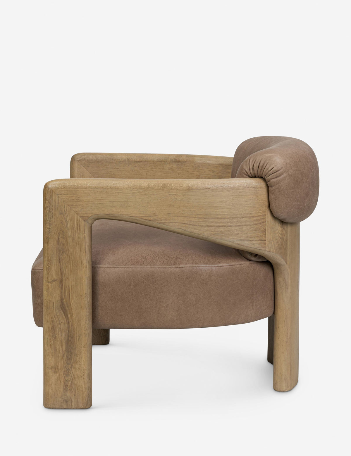 Bazin Leather Accent Chair