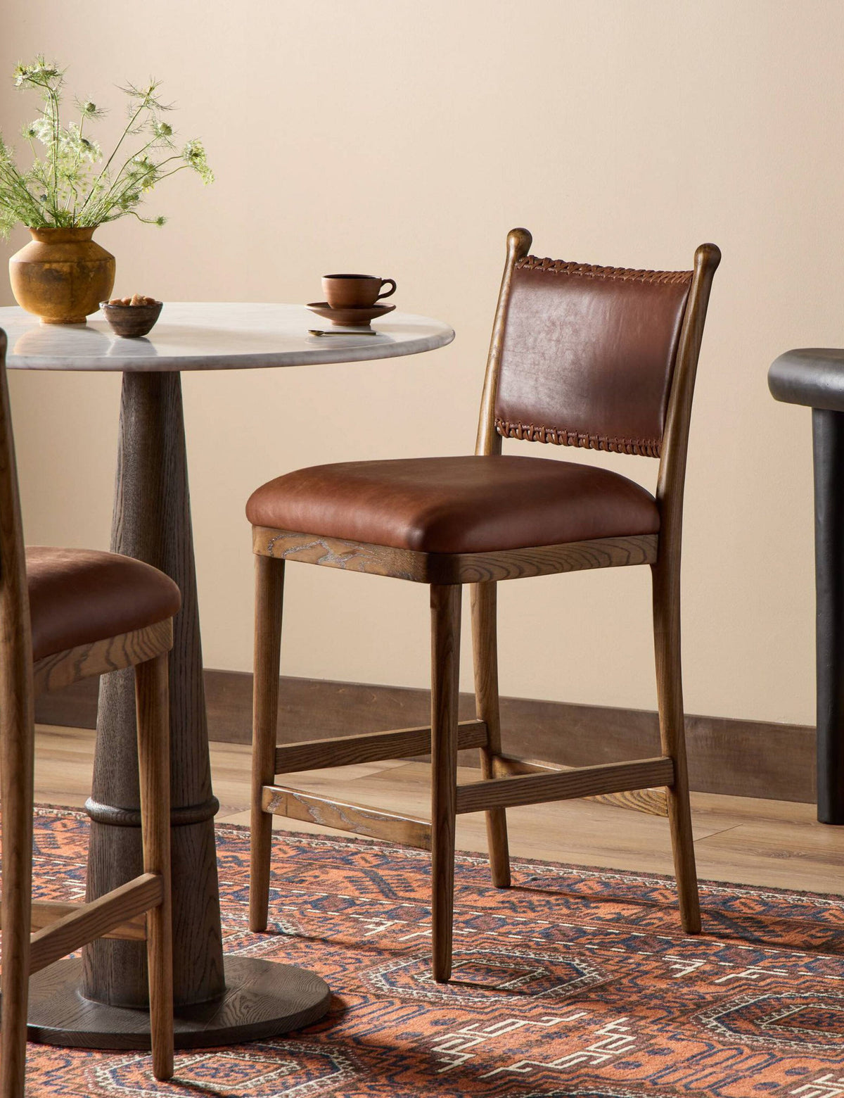 Bella Bar and Counter Stool by Amber Lewis x Four Hands