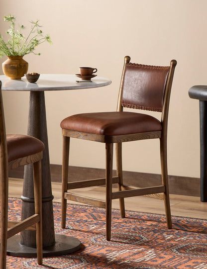 Bella Bar and Counter Stool by Amber Lewis x Four Hands