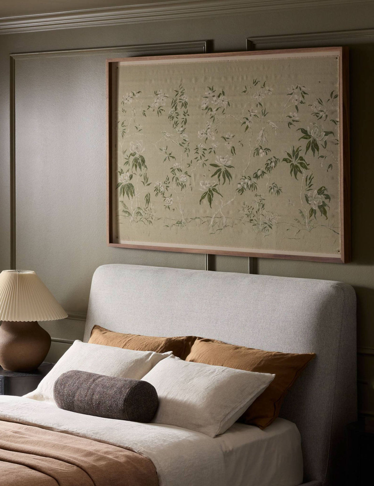 Linen Chinoiserie Wall Art by Laurel-Dawn Latshaw