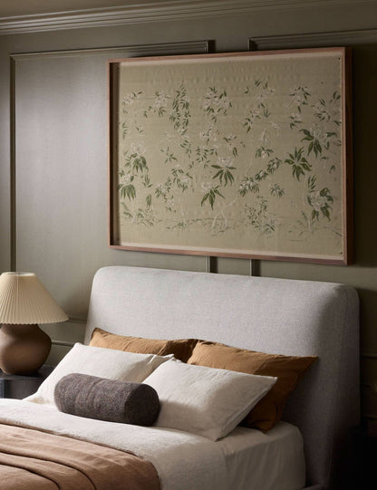 Linen Chinoiserie Wall Art by Laurel-Dawn Latshaw