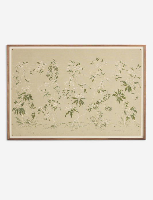 Linen Chinoiserie Wall Art by Laurel-Dawn Latshaw