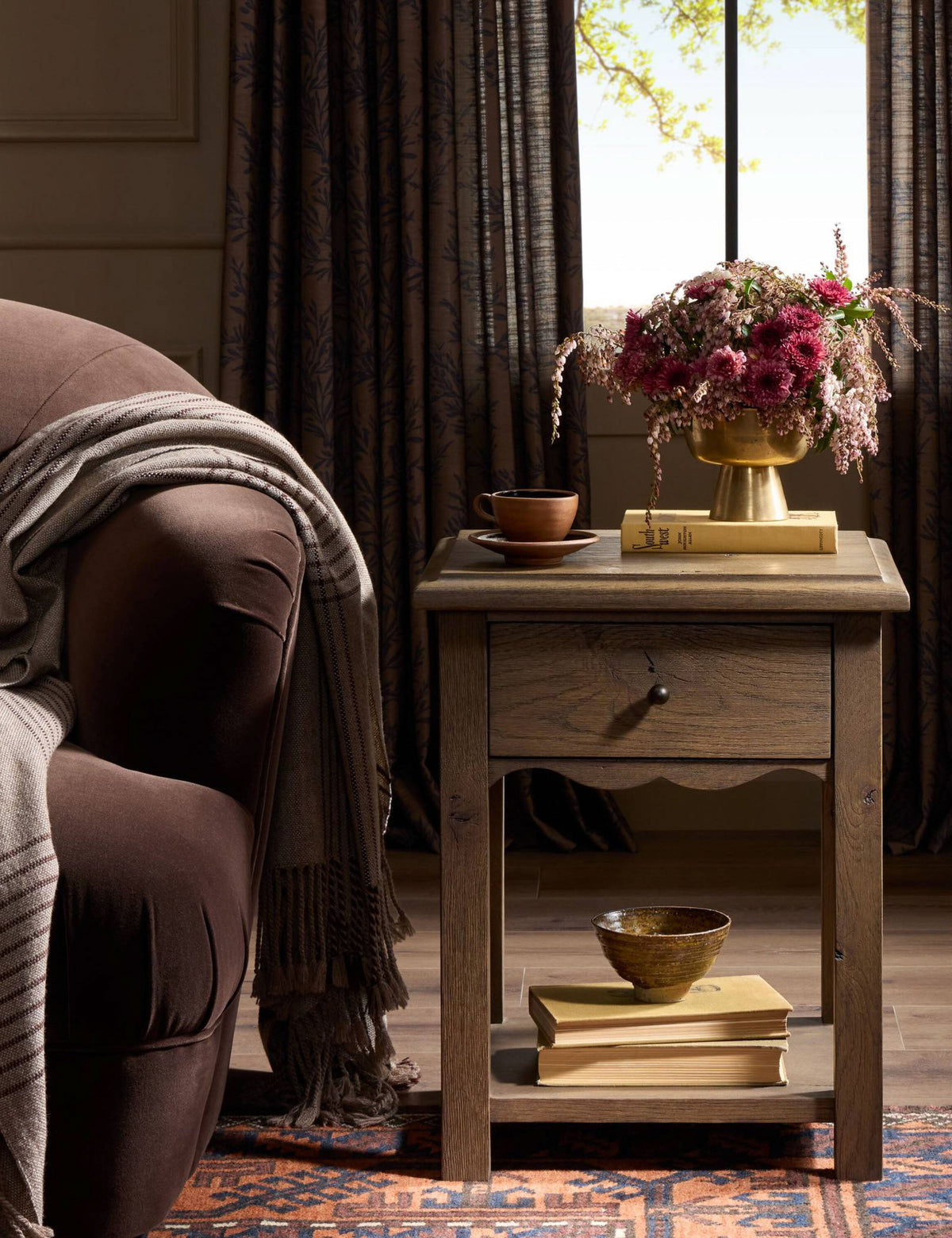 Bayla Side Table by Amber Lewis x Four Hands