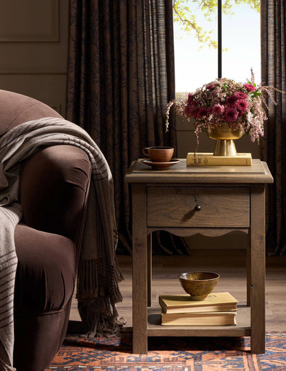 Bayla Side Table by Amber Lewis x Four Hands