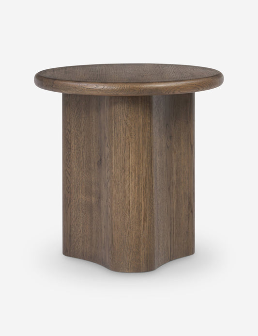 Waylie Large Round Side Table by Amber Lewis x Four Hands