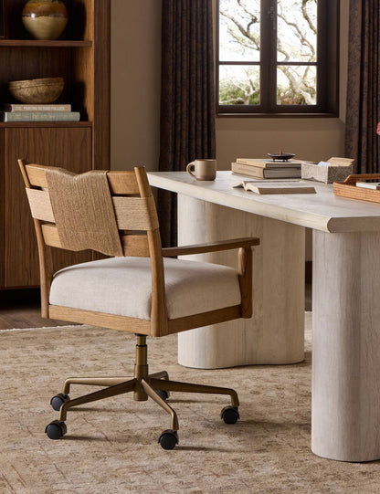 Tova Desk Chair by Amber Lewis x Four Hands