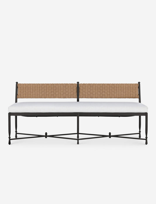Breton Outdoor Bench by Amber Lewis x Four Hands