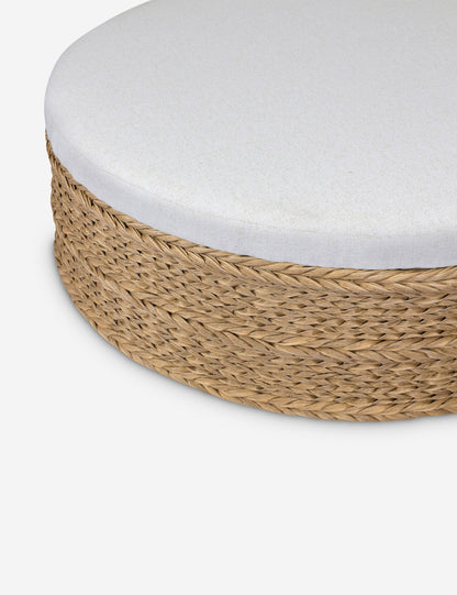 Rowan Indoor / Outdoor Round Ottoman by Amber Lewis x Four Hands