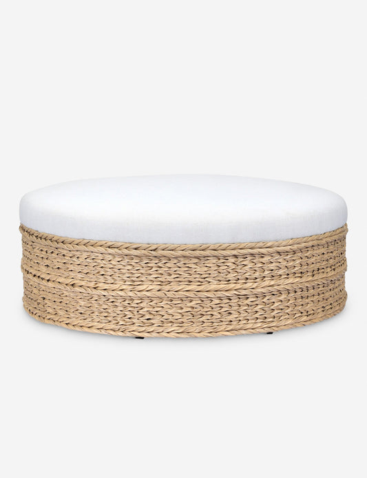 Rowan Indoor / Outdoor Round Ottoman by Amber Lewis x Four Hands