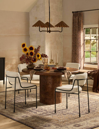 Malko Square Dining Table by Amber Lewis x Four Hands