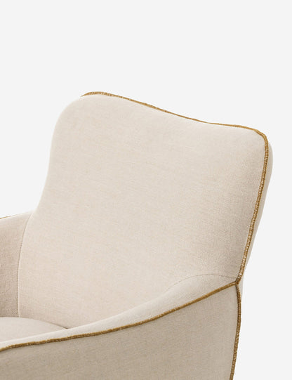 Toni Slipcover Swivel Chair