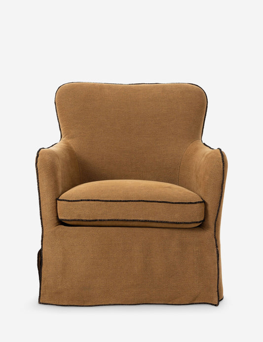 Toni Slipcover Swivel Chair