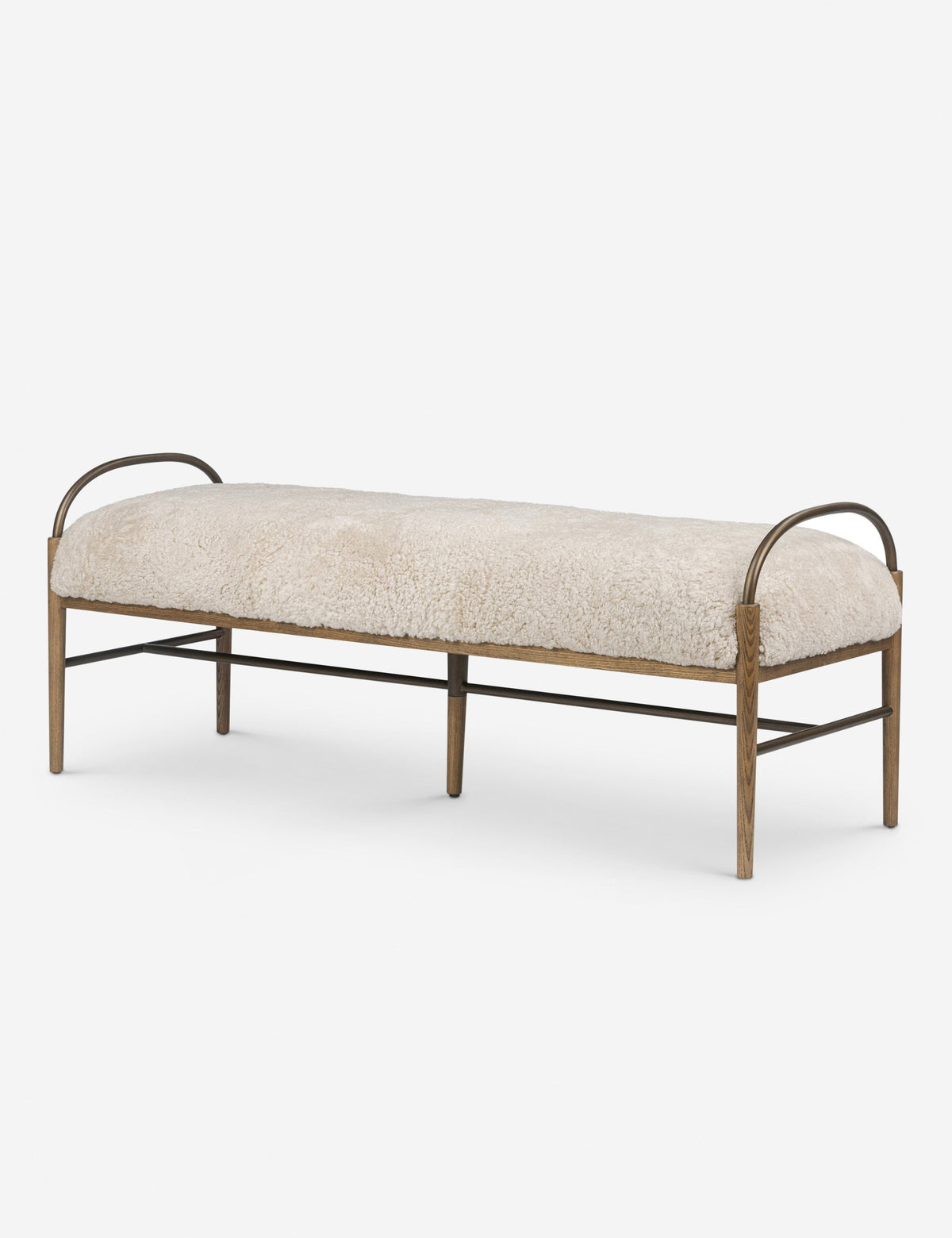 Demi Bench by Amber Lewis x Four Hands