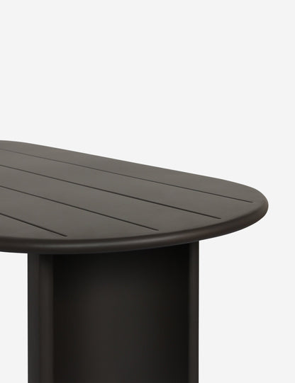 Gilda Outdoor Oval Dining Table
