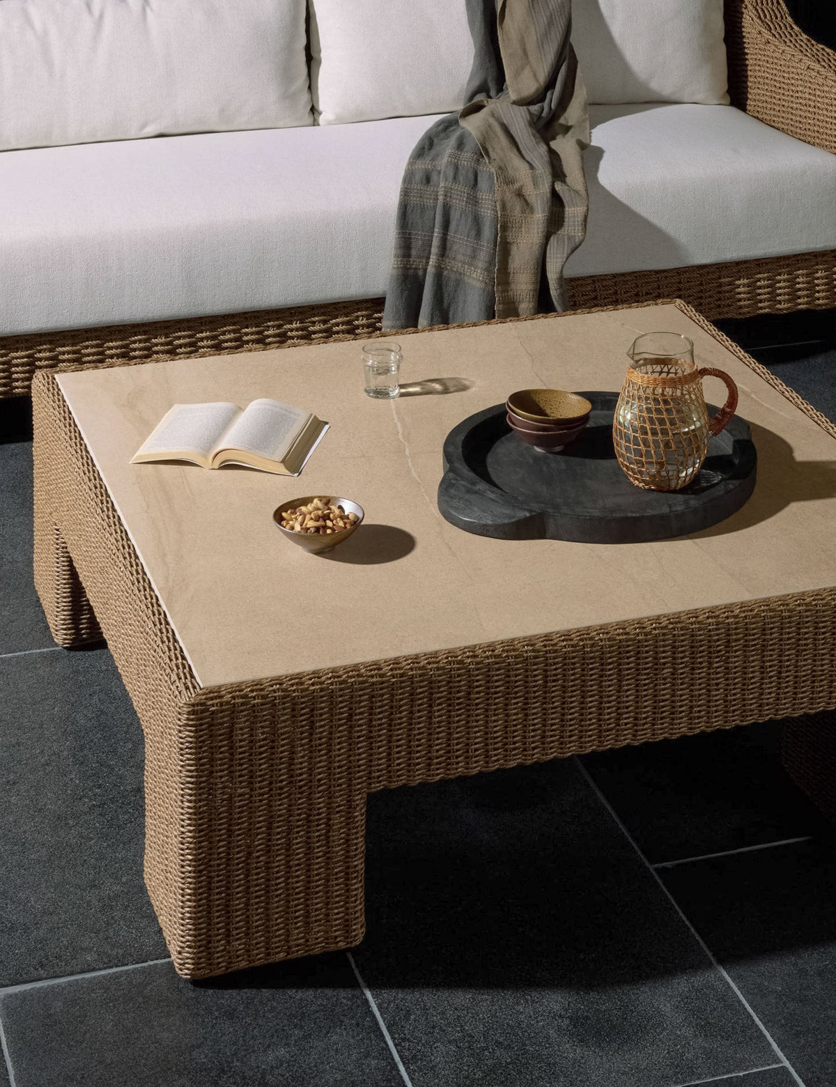 Alanis Outdoor Coffee Table