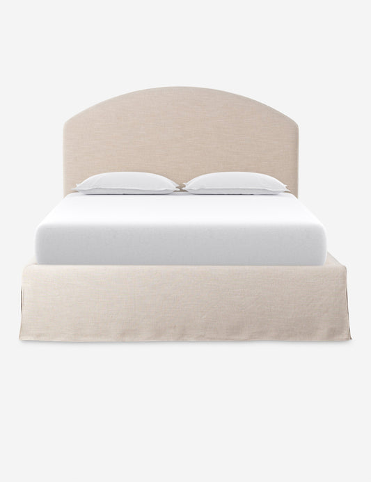 Leyah Slipcover Platform Bed