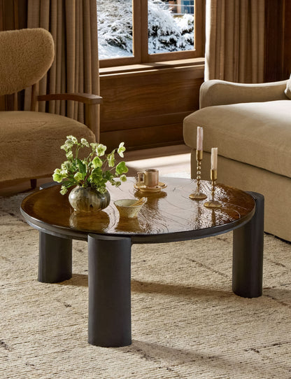Carlin Round Nesting Coffee Table