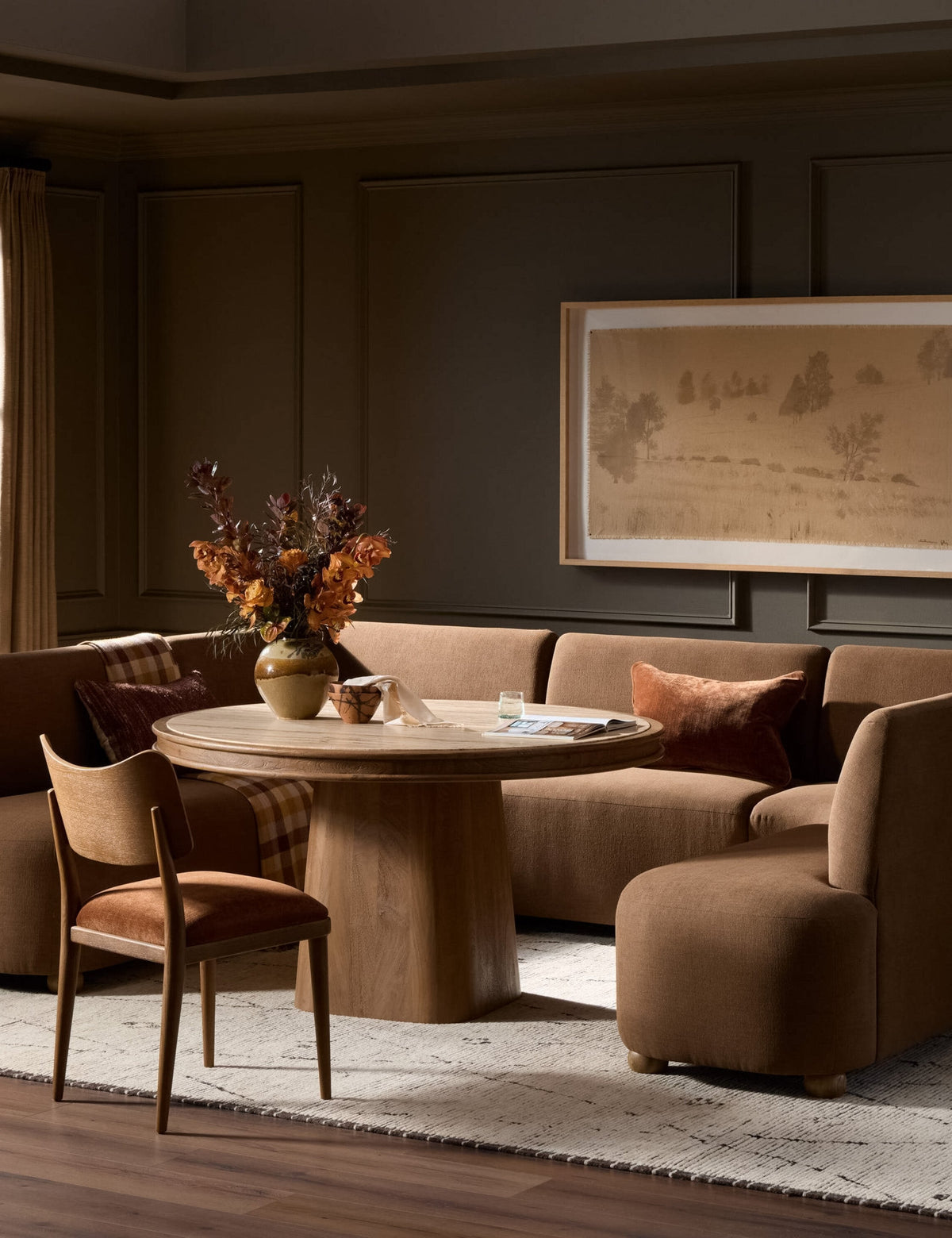 Monique U-Shaped Dining Banquette