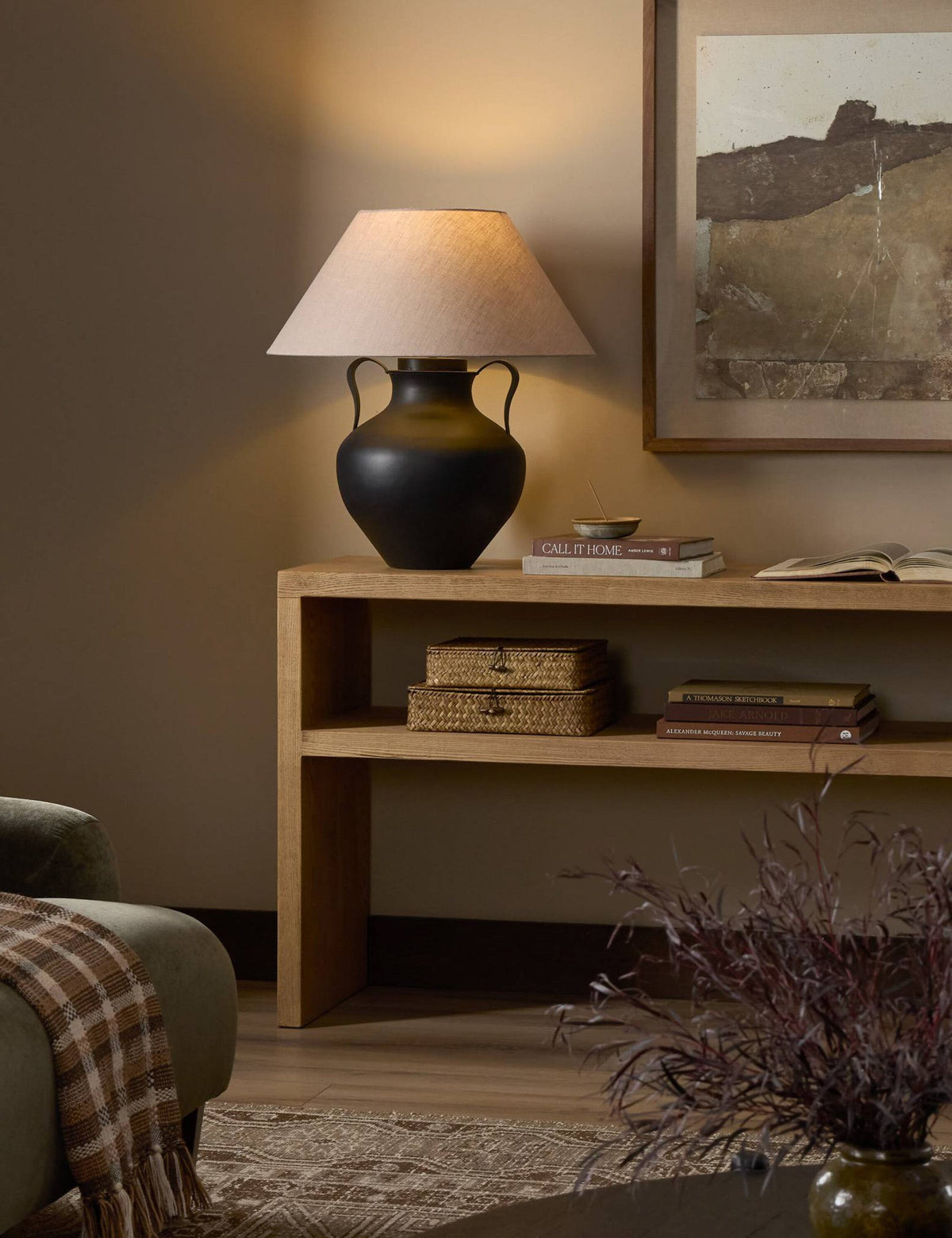 Ziva Table Lamp by Amber Lewis x Four Hands