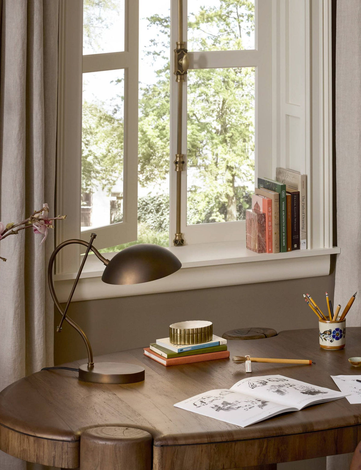 Oswin Table Lamp by Amber Lewis x Four Hands