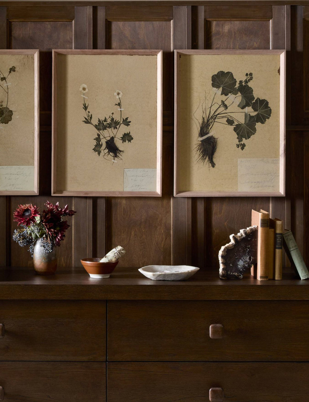 Petite Study Triptych Wall Art (Set of 3) by Hannah Winters