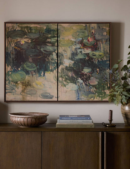 Lily Pond Wall Art by Lilia Orlova-Holmes