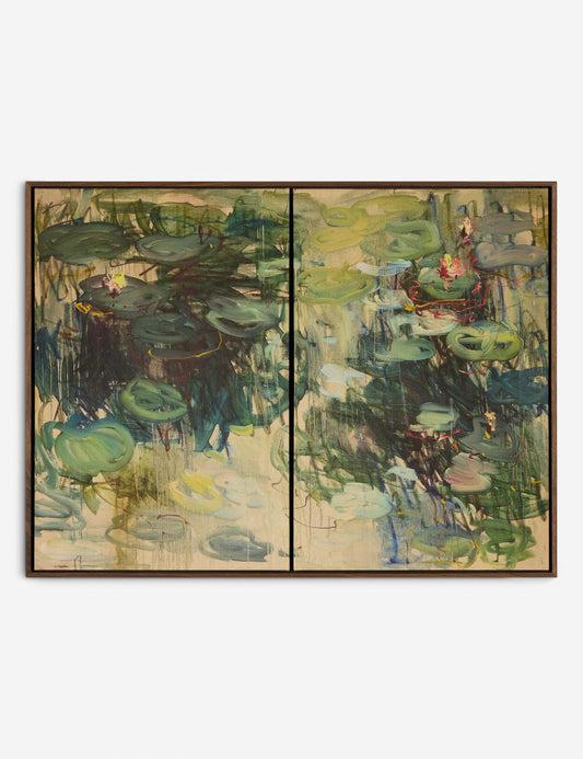 Lily Pond Wall Art by Lilia Orlova-Holmes