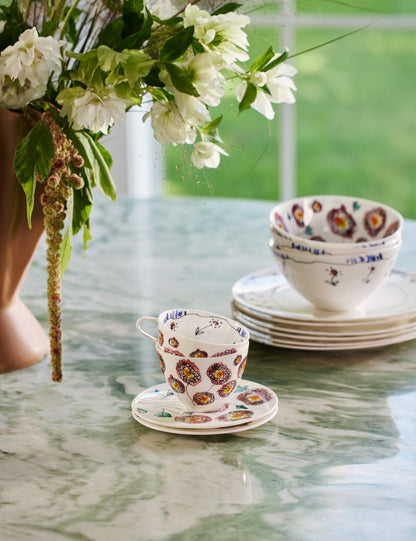 Midnight Flowers Dinnerware by Marni x Serax