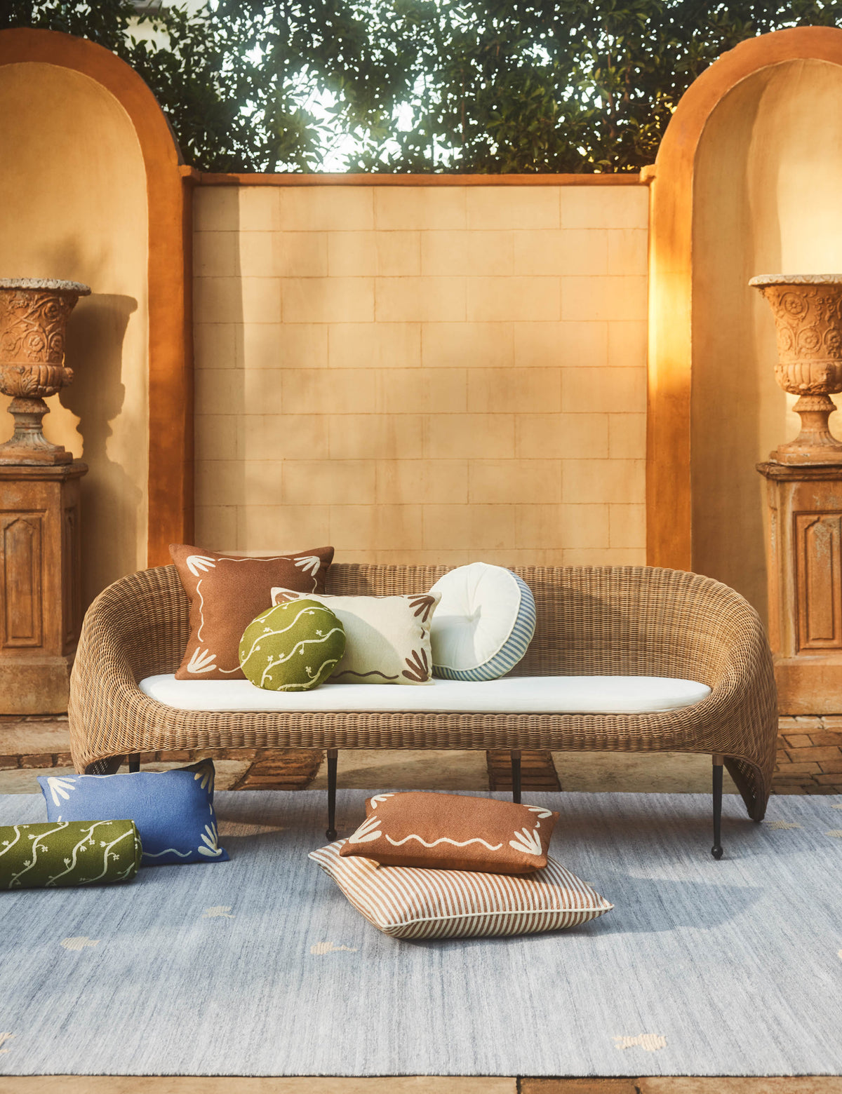 Lovett Indoor / Outdoor Pillow by Sarah Sherman Samuel