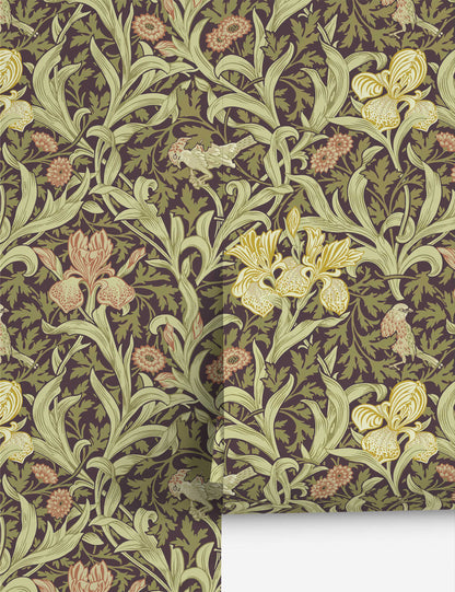 Iris Wallpaper by Morris & Co.