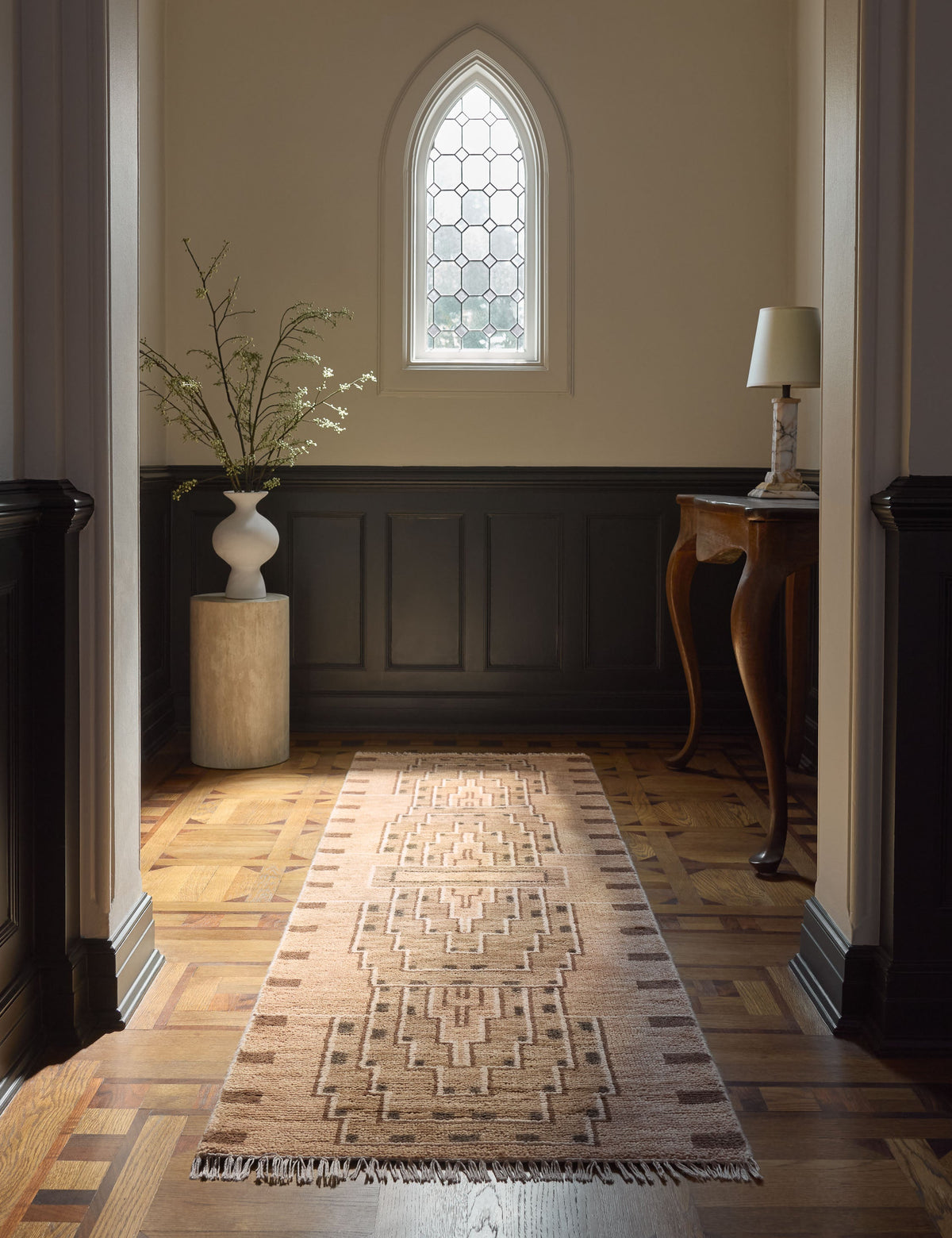 Saffron Hand-Knotted Wool Rug