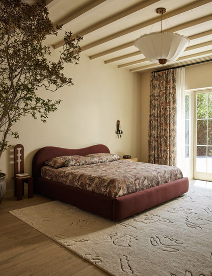 Garden Walk Linen Fabric by Sarah Sherman Samuel
