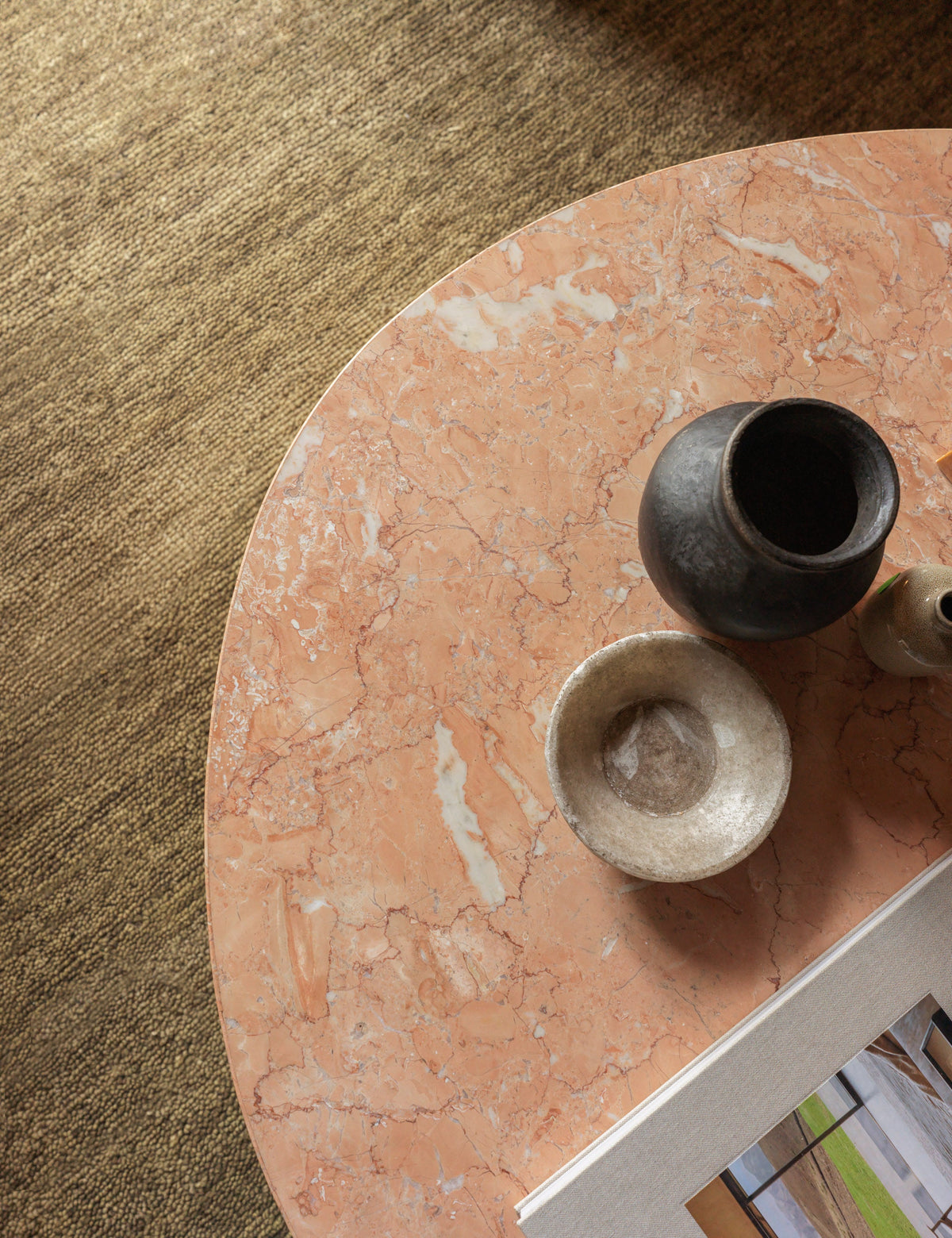 Faas Round Marble Coffee Table