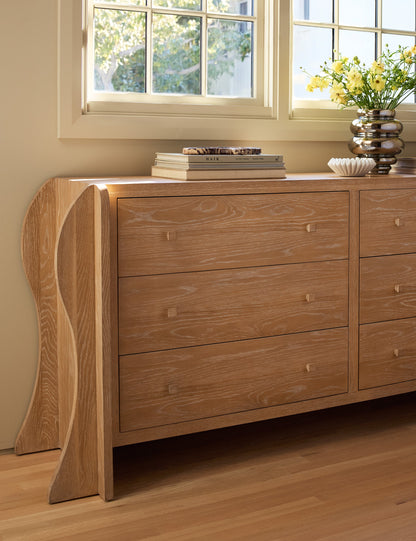 Hourglass 6-Drawer Dresser by Sarah Sherman Samuel