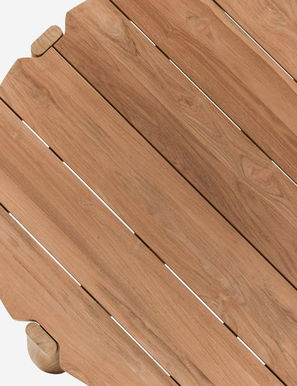 Alden Outdoor Round Coffee Table