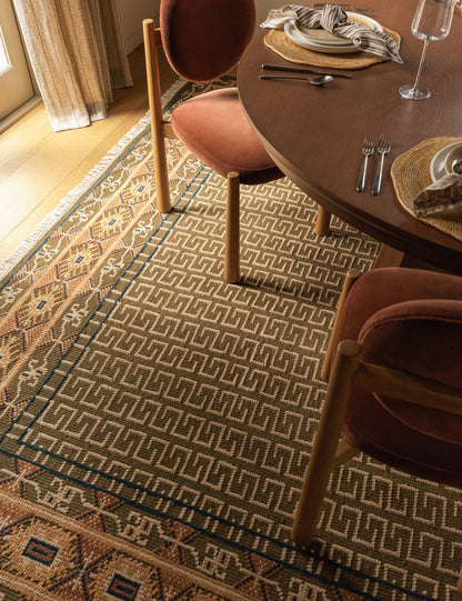 Manca Hand-Knotted Wool Rug