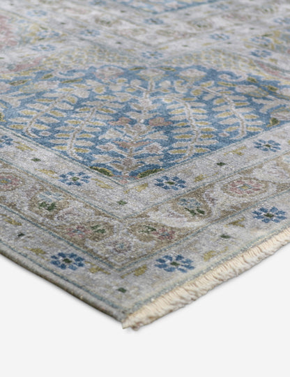 Vintage Turkish Hand-Knotted Wool Rug No. 411, 7'10" x 11'