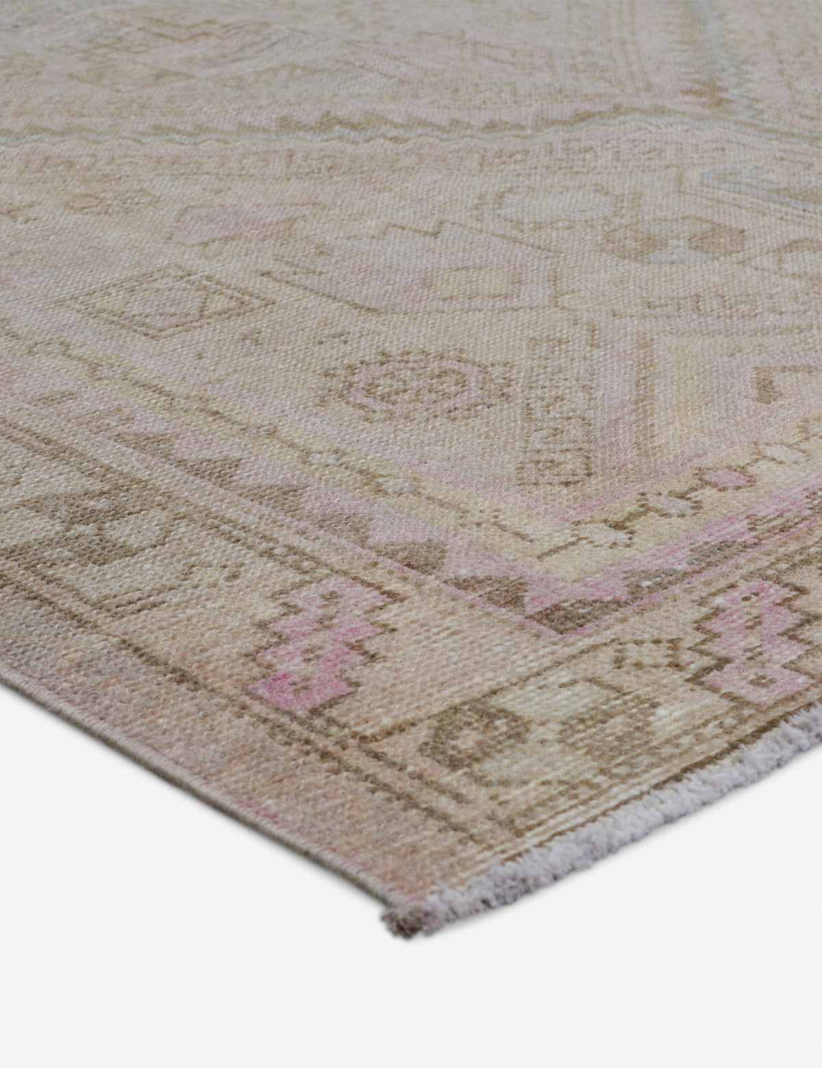 Vintage Turkish Hand-Knotted Wool Rug No. 426, 4'7" x 7'1"