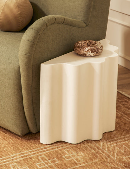 Lune Indoor / Outdoor Side Table by Lolly Lolly Ceramics